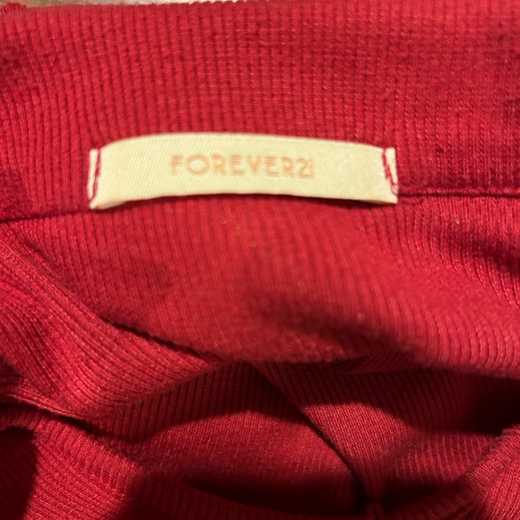 Forever 21 Red Shirt - Picture 4 of 4
